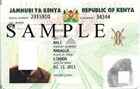 Foreign national registration certificate