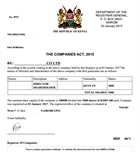 List of shareholders and directors- CR 12