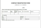 Application to register company limited by shares - CR1