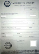 Business permit